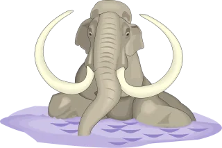 Water Elephant Nature Stickdatei