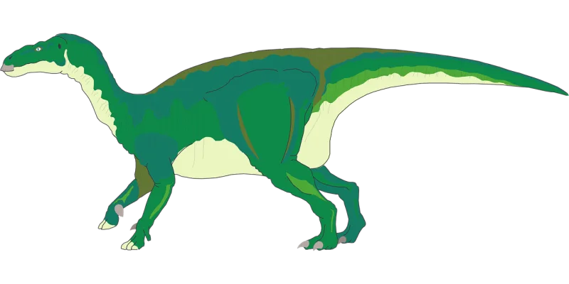 Green Dinosaur Standing Stickdatei – Kinder