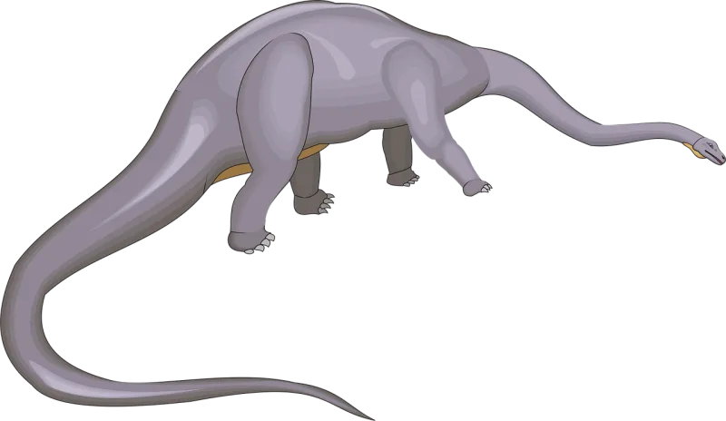 Purple Dinosaur Leaning Stickdatei – Kinder