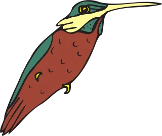 Hummingbird Bird Nature Stickdatei – Natur
