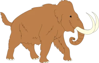 Animal Ancient Mammoth Stickdatei