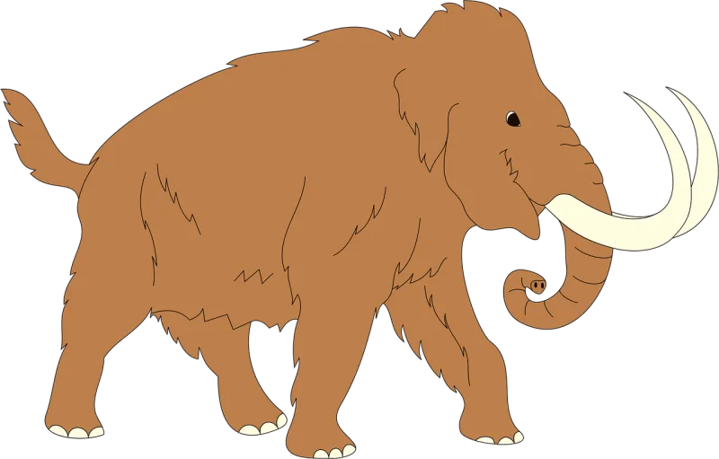 Animal Ancient Mammoth Stickdatei – Tiere