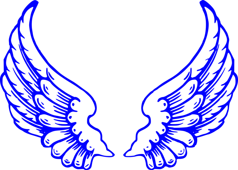 Wings Angel wings Heaven Stickdatei – Weihnachten