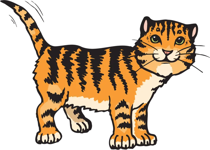 Cat Pet Nature Stickdatei – Tiere