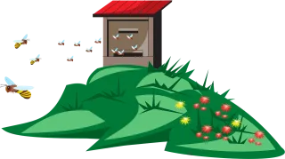Home Flower wallpaper Box Stickdatei