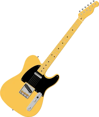 Telecaster Guitar Fender Stickdatei