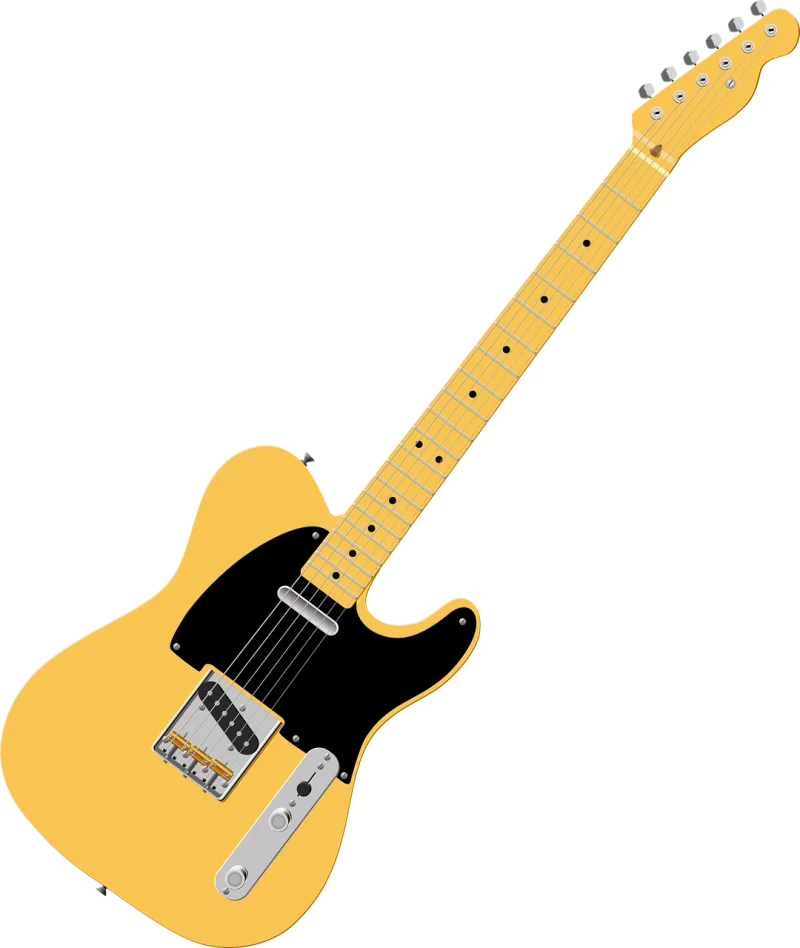 Telecaster Guitar Fender Stickdatei – Musik