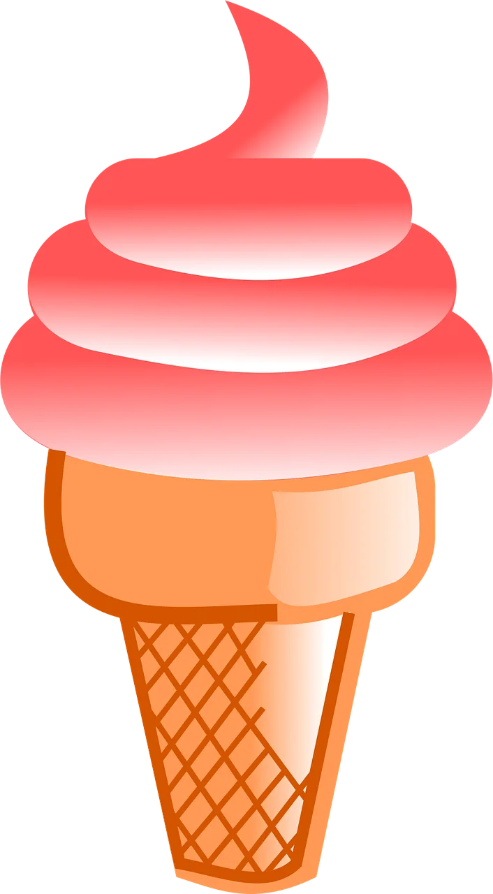 Ice cream Pink Cream Stickdatei – Essen & Trinken