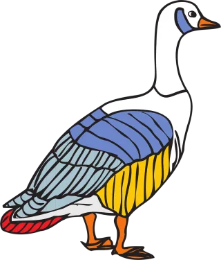 Bird Colors Wings Stickdatei
