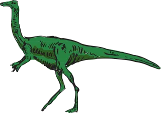 Dinosaur Green Extinct Stickdatei – Kinder
