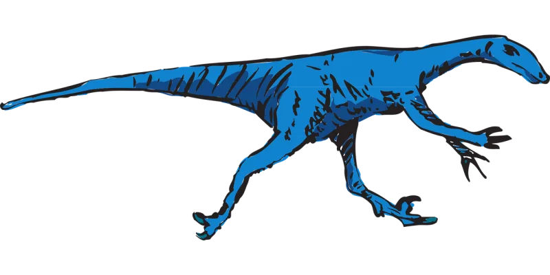Dinosaur Running Prehistoric Stickdatei – Kinder