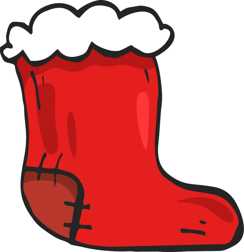 Sock Christmas A gift Stickdatei – Weihnachten