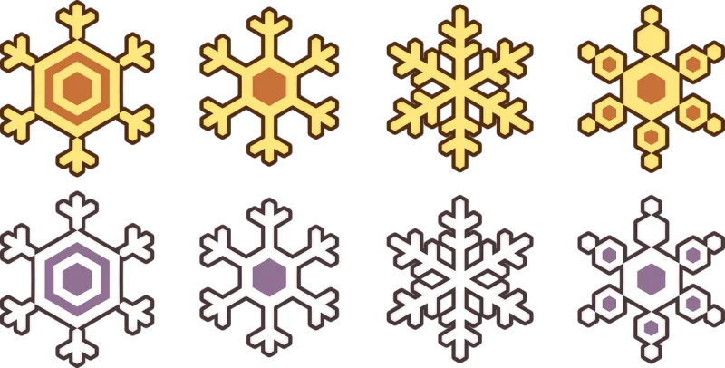 Snow Winter Nature Stickdatei – Weihnachten