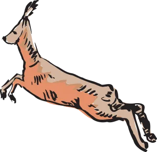 Antelope Animal Nature Stickdatei