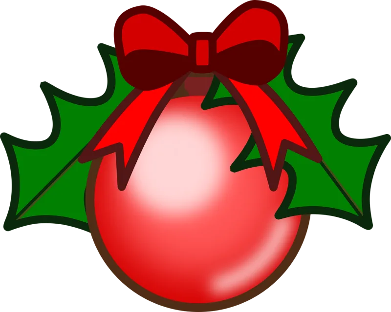 Christmas Ornament Tree Stickdatei – Weihnachten