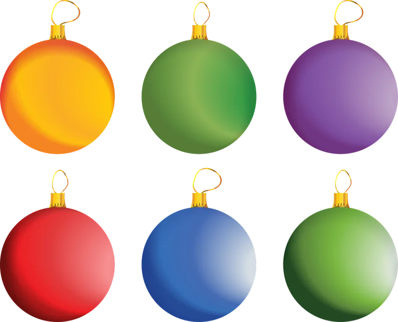 Balls Baubles Celebration Stickdatei – Weihnachten