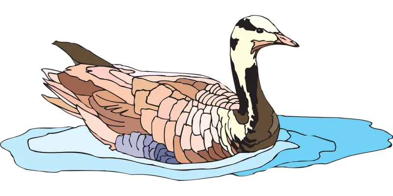 Water Bird Goose Stickdatei – Sport