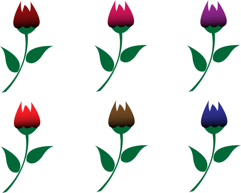 Roses Nature Flower Stickdatei – Blumen