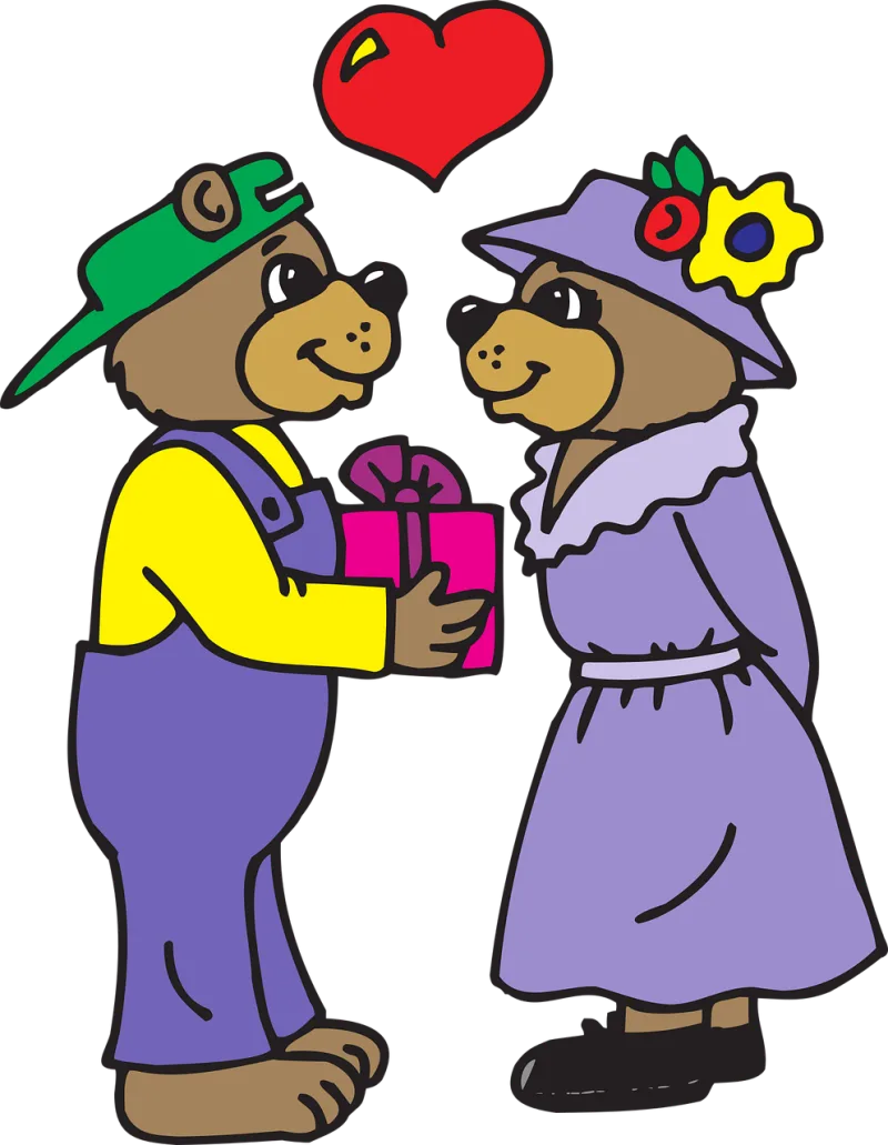 Heart Love Gift Stickdatei – Weihnachten