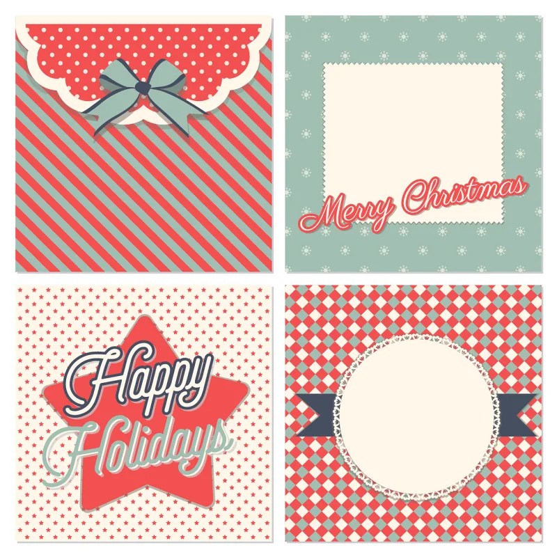 Background Card Christmas Stickdatei – Weihnachten