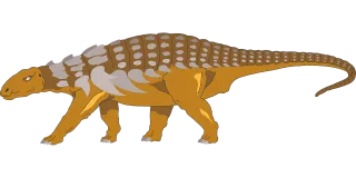 Dinosaur Walking Creature Stickdatei