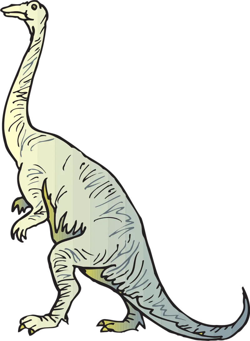 Blue Yellow Dinosaur Stickdatei – Kinder
