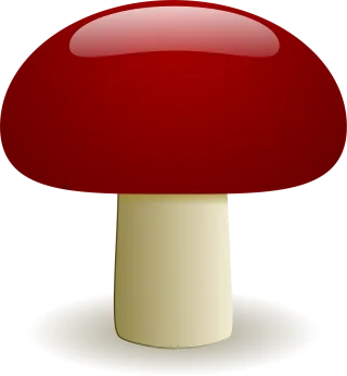 Mushroom Autumn Forest Stickdatei