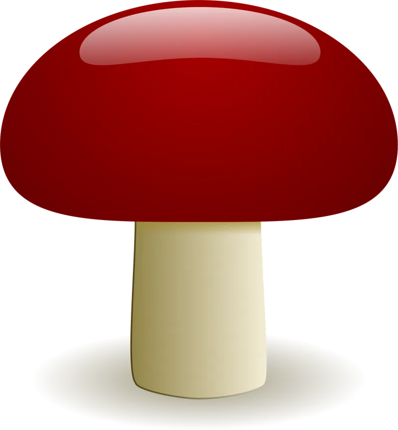 Mushroom Autumn Forest Stickdatei – Natur