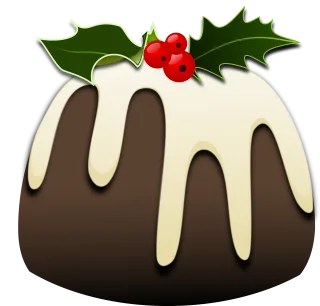 Christmas Pudding Xmas Stickdatei