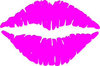 Lips Mouth Kiss Stickdatei