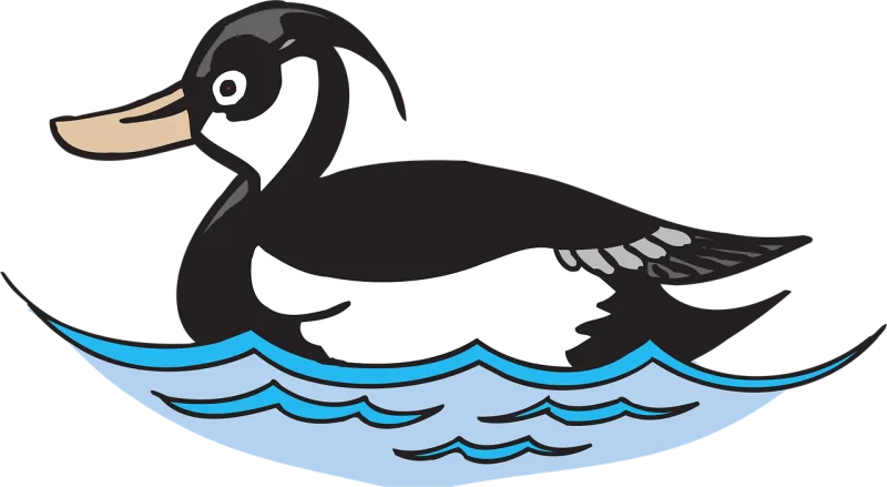 Water Bird Duck Stickdatei – Sport