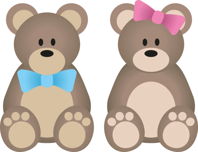 Teddy Teddy bear Child Stickdatei – Kinder