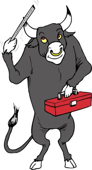 Box Tool Bull Stickdatei