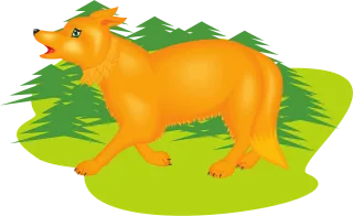 Orange Grass Nature Stickdatei