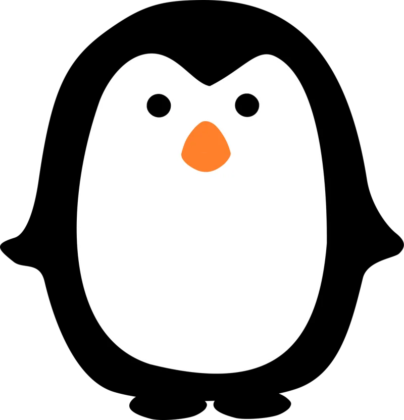 Penguin Cute Nature Stickdatei – Tiere