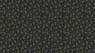 Floral Pattern Spring Stickdatei – Natur