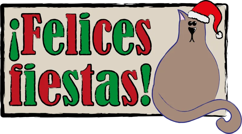 Christmas Happy holidays Pet Stickdatei – Tiere