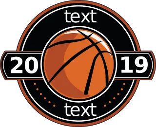 Basketball logo Logo Basketball Stickdatei