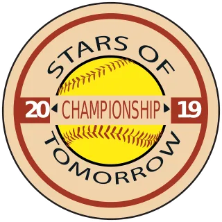 Baseball Logo Stars of tomorrow Stickdatei