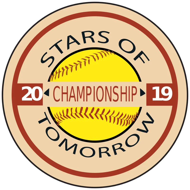 Baseball Logo Stars of tomorrow Stickdatei – Sport