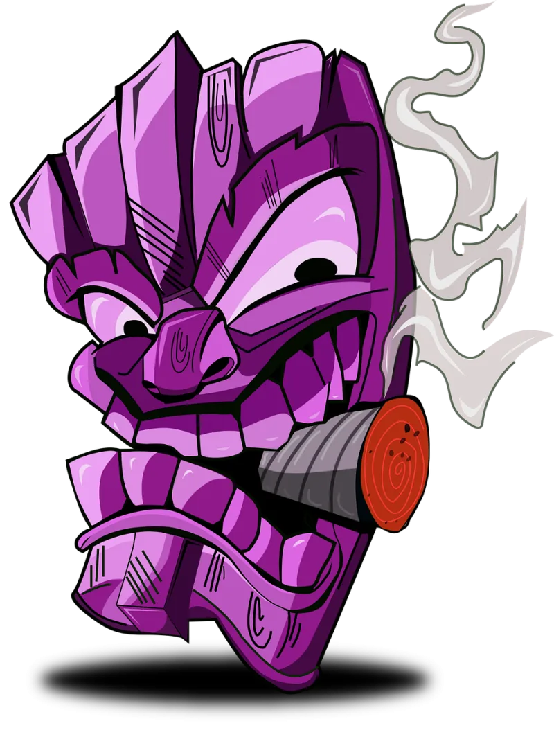 Tiki Nature Smoke Stickdatei – Fahrzeuge