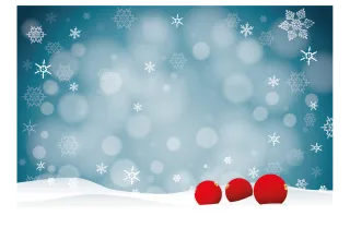 Christmas Background Snow Stickdatei
