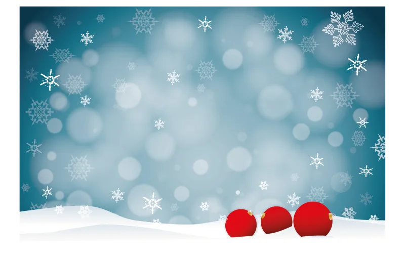 Christmas Background Snow Stickdatei – Weihnachten