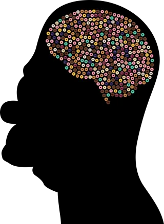 Homer simpson Brain Psychology Stickdatei