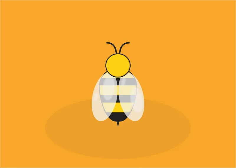 Bee Animal Insect Stickdatei – Tiere