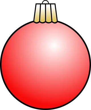 Christmas Ornament Single Stickdatei