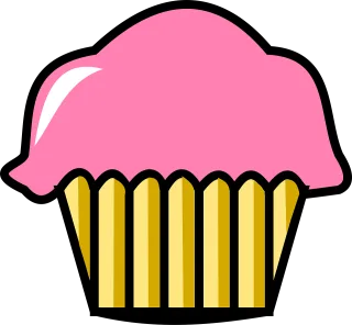 Cupcake Cute cupcake Cute Stickdatei