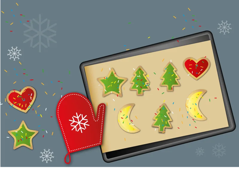 Cookie To bake Advent Stickdatei – Essen & Trinken