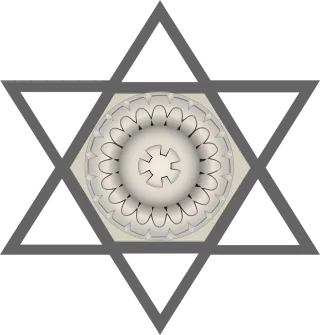 Star Lotus Symbol Stickdatei