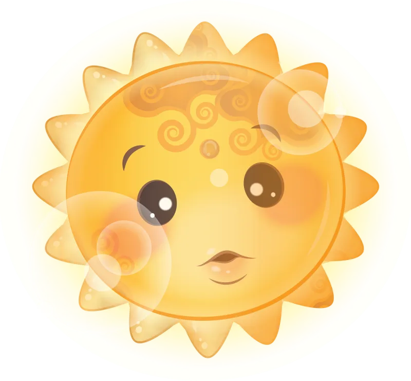 The sun Child Children Stickdatei – Natur